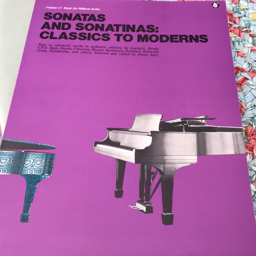 SONATAS AND SONATINAS CLASSICS TO MODERNS BOOK